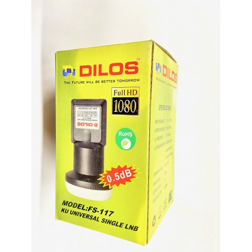 Dilos Ku-Band Universal Single LNB