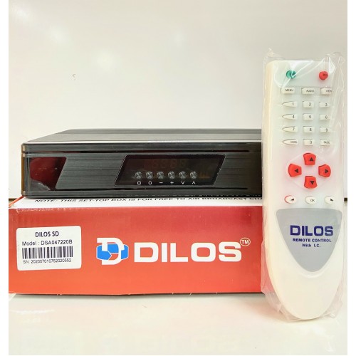 Dilos SD-1818PRO MPEG-2 SD DVB-S Digital FTA Set-Top Box