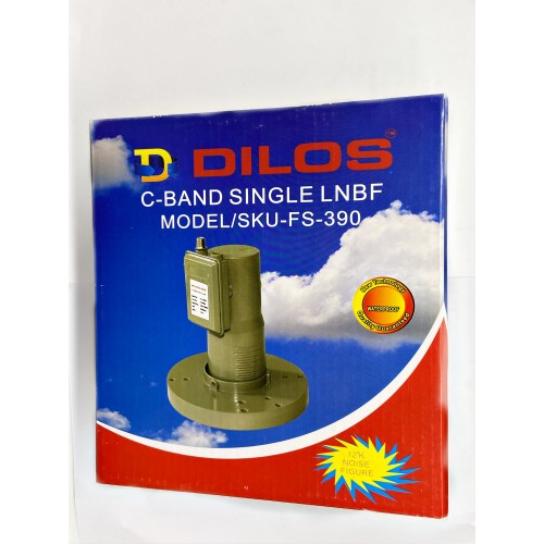 Dilos CB FS-390 C-Band Filter Single LNBF