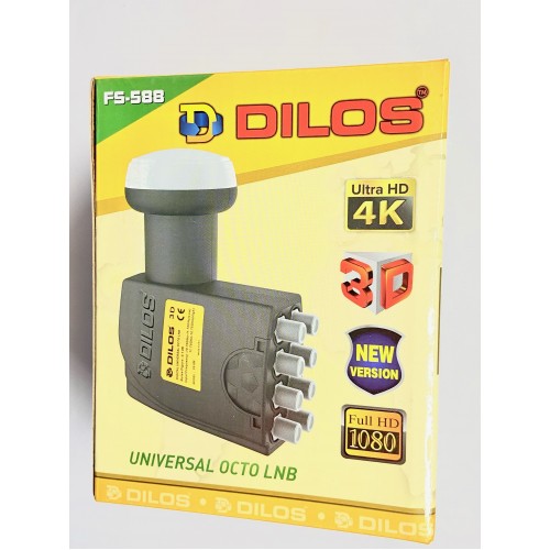 Dilos FS-588 Universal 8 Port Ku-Band Full HD LNB