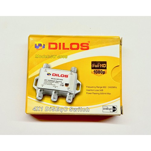 Dilos SW 4008 4in1 DiSEqC 2.0 Switch